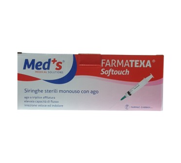 СПРИНЦОВКА 5мл + ИГЛА 22G (1-1/4) х 100бр Med's